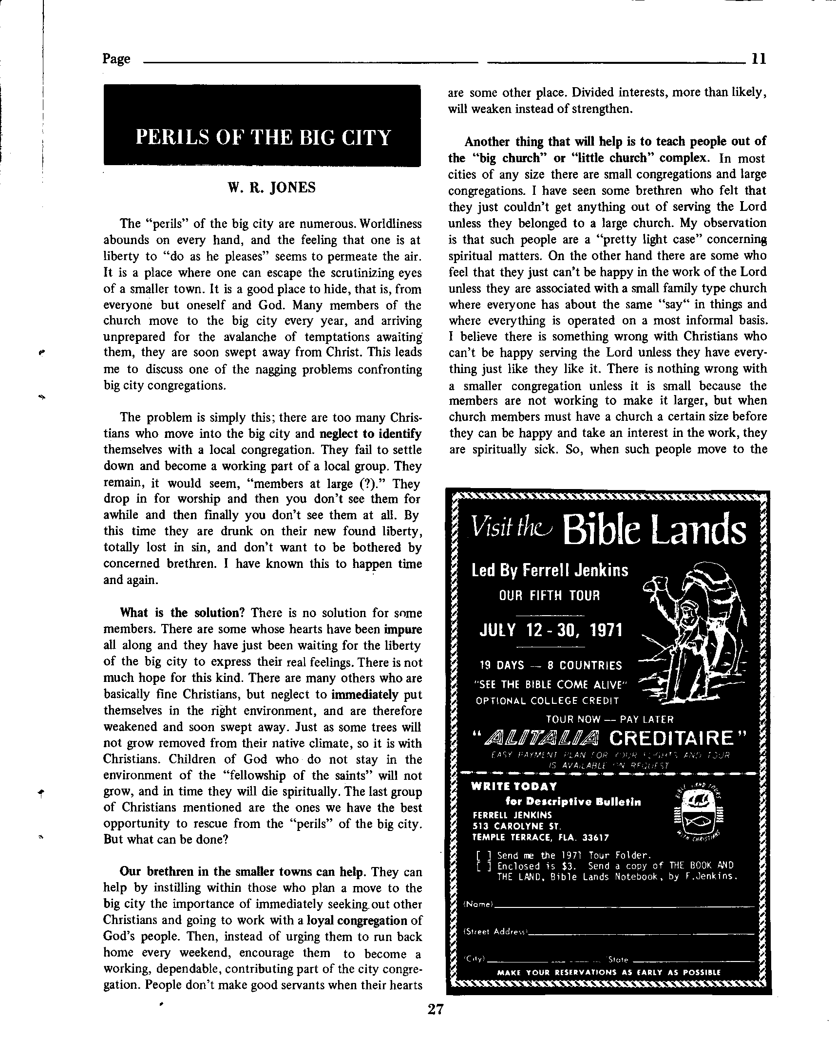 Gospel Guardian Original: Vol.23 No.2 Pg.11